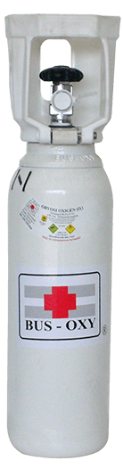 3 literes oxigén palack